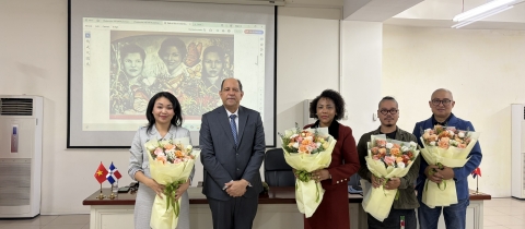 LỄ PHÁT ĐỘNG CUỘC THI VẼ TRANH “SẮC MÀU CỦA TỰ DO” TẠI TRƯỜNG ĐẠI HỌC MỸ THUẬT VIỆT NAM